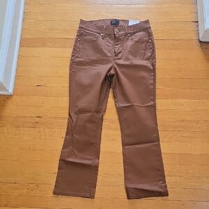 White House Black Market Brown Ankle Pants